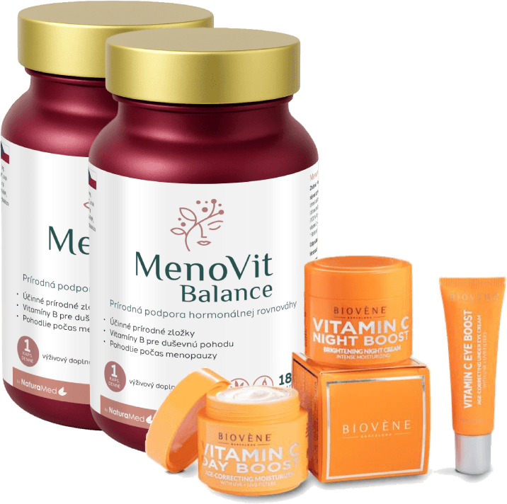 Balenie výživového doplnku MenoVit Balance